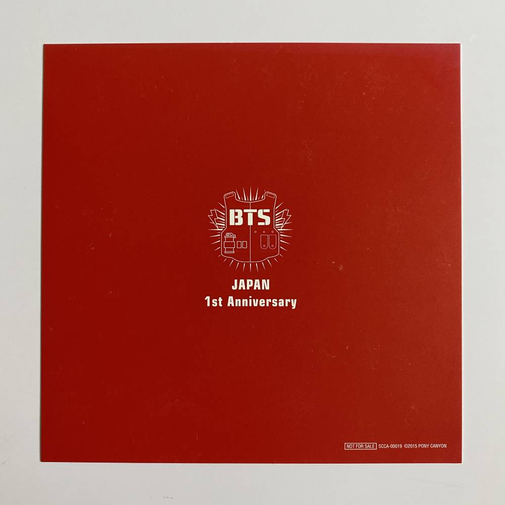 BTS '1ST JAPAN ANNIVERSARY - FOR YOU' HANDSHAKE EVENT PHOTOCARD